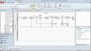 BPMN Tutorial  Part 2  Collaborations [upl. by Salangia991]