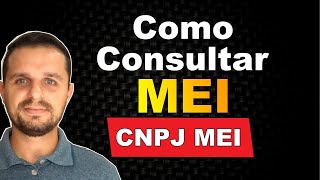 Como Consultar MEI CNPJ MEI e Descobrir se a Empresa está ATIVA [upl. by Georg]