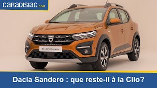 Présentation  Dacia Sandero 2020  que restetil à la Clio [upl. by Celisse]