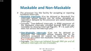 L6  Maskable vs NonMaskable Interrupt [upl. by Caruso864]