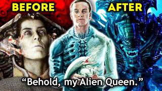 Alien FINALLY Reveals David Created His Xenomorph Queen amp Black Goo Why David Killed Engineers 😱 [upl. by Tocs]