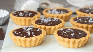 Chocolate Tarts Recipe [upl. by Eolhc]