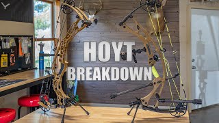 HOYT 2024 FLAGSHIP BOWS BREAKDOWN  BEST BOWS ON THE MARKET [upl. by Yanttirb170]