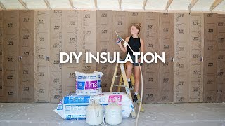 DIY Insulation  Spray Foam Insulation Kit [upl. by Hanej640]