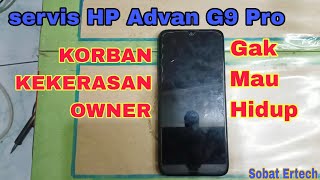 SERVIS HP ADVAN G9 PRO MATI DAN TIDAK BISA DI NYALAKAN KARENA TOMBOL POWER JEBOLL [upl. by Afital324]