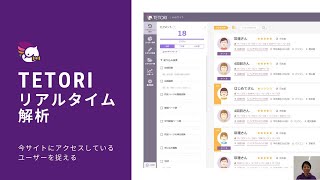 【TETORI】リアルタイム解析のご説明 [upl. by Dolly]