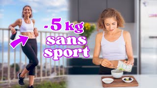 MAIGRIR SANS SPORT  💪 5kg sans sport cest possible  😱 [upl. by Llertnauq]