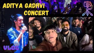 Aditya Gadhvi Concert Live Ahmedabad  Kushal Mistry Vlog [upl. by Ivanah412]