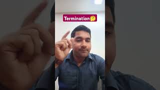 Short term Company Termination in MNC  Absconding from job backgroundverification termination [upl. by Snej]