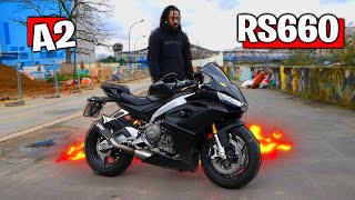 POURQUOI IL FAUT ABSOLUMENT PAS ACHETER UN APRILIA RS 660 A2 🤑🤬 quot L’ULTIME SPORTIVE A2 MAIS CHERE [upl. by Ahsinrev]