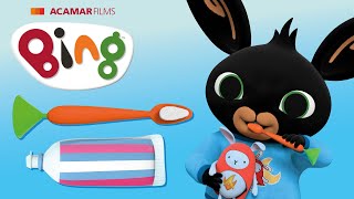 The Toothbrushing song 🎵  Bing Music amp Songs  Bing English [upl. by Elagibba905]