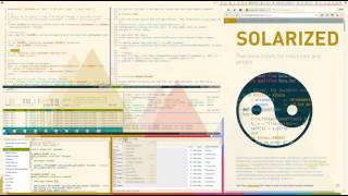 Toggling Solarized Dark and Light modes [upl. by Ludovika]