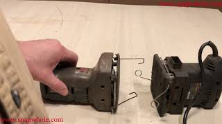 Harbor Freight Drill Master 14 Sheet Sander vs Craftsman 1990s Sander Comparison [upl. by Yro716]