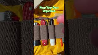 Keep Your Bushcraft Gear Organized toolroll bushcraft [upl. by Herbert]