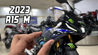 2023 New Yamaha R15M New Features  Monster Energy Edition On Road Price [upl. by Fu]