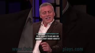 Matt LeBlanc was BROKE before Friends [upl. by Acinomal412]