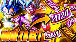 HOW TO GET NEW YEARS RISING 2024 TICKETS SHOULD YOU SUMMON RIDICULOUS VALUE Dragon Ball Legends [upl. by Dadelos]