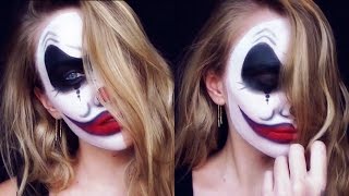 Evil Clown  Halloween Makeup [upl. by Niven490]