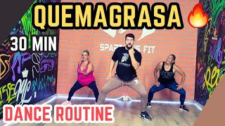 Rutina Quemagrasa de baile  Cardio Dance  Latin Cumbia Dance Routine  Cumbia Mix [upl. by Aynnek]