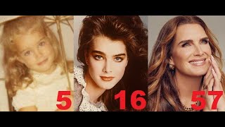 Brooke Shields from 0 to 57 years old [upl. by Hynda619]