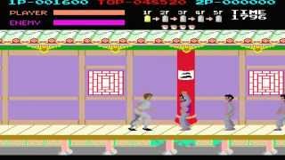 1984 Kung Fu Master Spartan X Arcade Old School Game Playthrough Retro game [upl. by Toshiko]