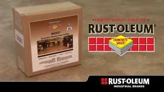 RustOleum Industrial  Medici Decorative Polyurea Floor Coating [upl. by Wanyen]