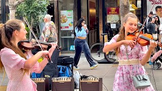 Karolina Protsenko First time violin duet with Avelina Kushnir Until I found you  Stephen Sanchez [upl. by Dore746]