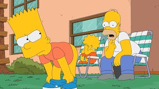 The Simpsons Best Moments Part 27 Barts ass its a piece of art [upl. by Scrope]