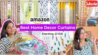 Huge CURTAINS Haul  Affordable and Elegant  Best Home Decor curtains  subscribe for more [upl. by Dnaltruoc]