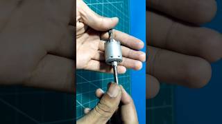 Hole saw from old DC motor body  Easydiy7 [upl. by Gonsalve]