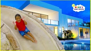 Ryans New House and New Swimming Pool Tour [upl. by Peyton]