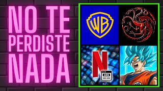 🔥 Tarifa de NETFLIX con anuncios retrasos en WARNER Goku fuera del cine éxito de HOTD  Noticias [upl. by Crist]