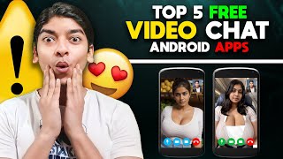 Top 5 Free Video Calling Apps  Free Video Call App  Video Call Apps [upl. by Meirrak]