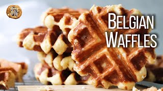 Belgian Liege Waffles [upl. by Llerrad731]