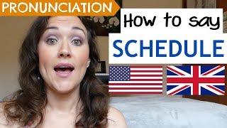 How to Pronounce SCHEDULE US UK amp Australian pronunciation [upl. by Ykvir]