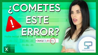 Cómo RESTAR FECHAS en Excel para Calcular los DÍAS [upl. by Anitel]