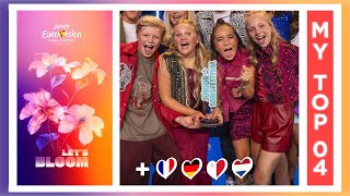 🇪🇸 Junior Eurovision Song Contest 2024 • My Top 4 So Far [upl. by Boleyn]