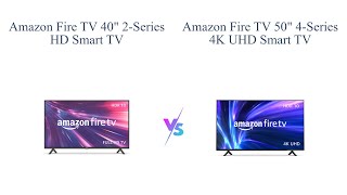 Amazon Fire TV 40quot vs 50quot Smart TV Comparison 📺🔥 [upl. by Yebloc]