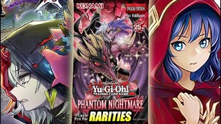 YuGiOh Phantom Nightmare Rarities [upl. by Ericksen]