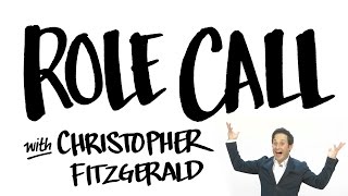 Role Call with Christopher Fitzgerald WAITRESS WICKED CHICAGO Williamstown Theatre Festival [upl. by Rabelais949]