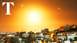 Iran launches missile attack on Jerusalem [upl. by Yukio]