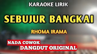 SEBUJUR BANGKAI KARAOKE NADA COWOK PRIA [upl. by Bartosch1]