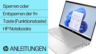 So sperren oder entsperren Sie die fnTaste Funktionstaste auf einem HP Notebook  HP Support [upl. by Kendry]