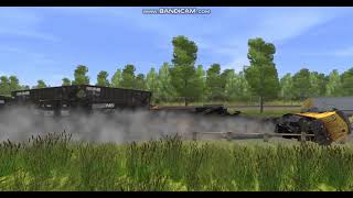 Railfanning Trainz A New Era Derailments Midturn Jct [upl. by Amargo200]