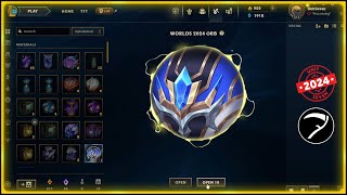 50x Worlds 2024 Orbs Worlds 2024 Mega Orb Bundle opening  League Of Legends [upl. by Louella307]