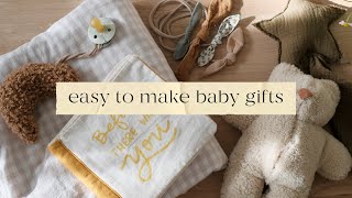 10 DIY Baby Gift Ideas  Beginner Sewing Tutorial [upl. by Eelytsirk626]