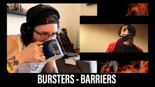 METALHEAD REACTS  BURSTERS  BARRIERS 🔥🔥🔥 [upl. by Flower]