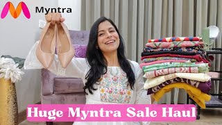 Huge Myntra Kurta Kurta Pant Dupatta Maxi dress Haul l Dream Simple [upl. by Gardener835]