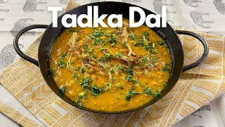 Restaurant Style Tadka Dal Recipe  Dal Tadka   Vegan Tadka Dal  Easy Dal Fry  Instant Pot Dal [upl. by Assadah]