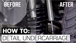 How To Detail A Dirty Undercarriage  Chemical Guys [upl. by Eichman]